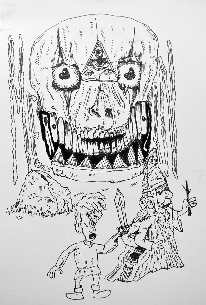 stitched banner
